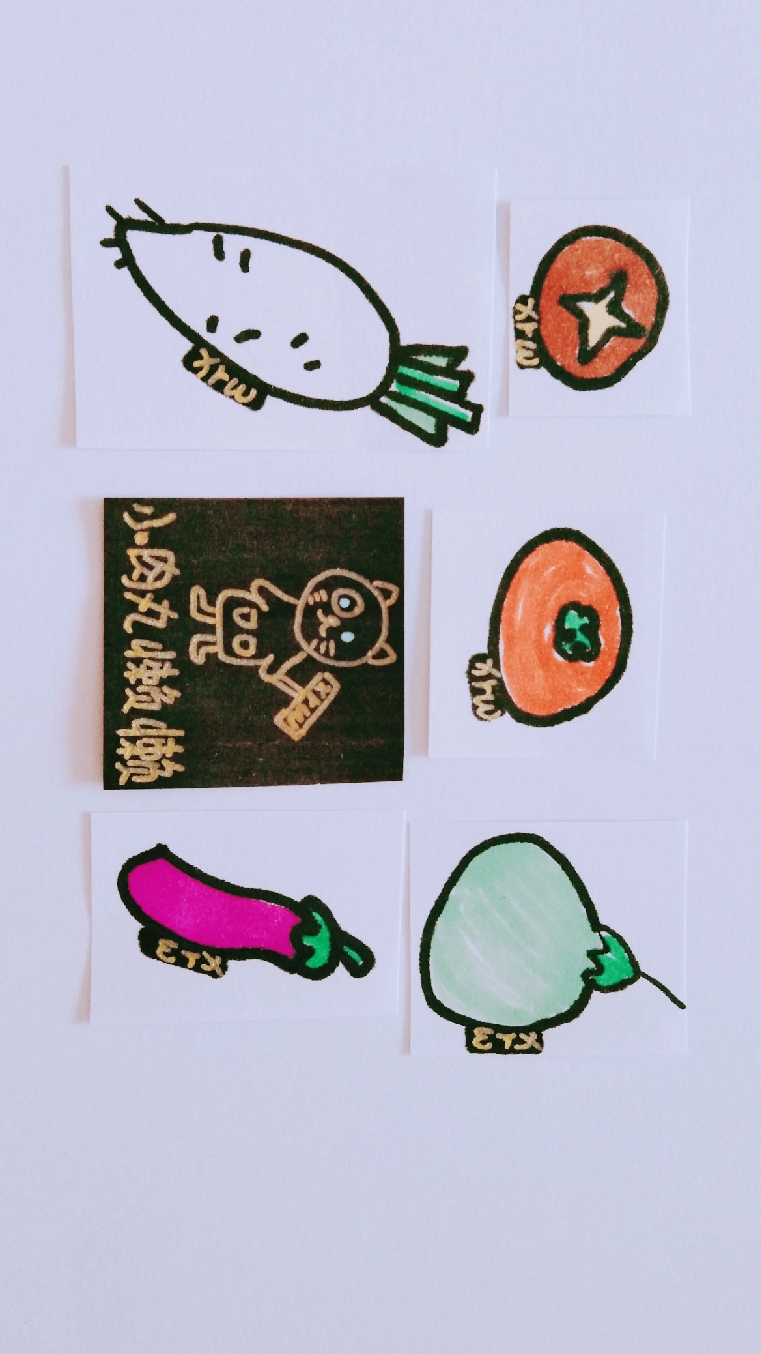 #快要憋疯的你#儿童涂鸦蔬菜简笔画幼小衔接儿童启蒙学习经验分享