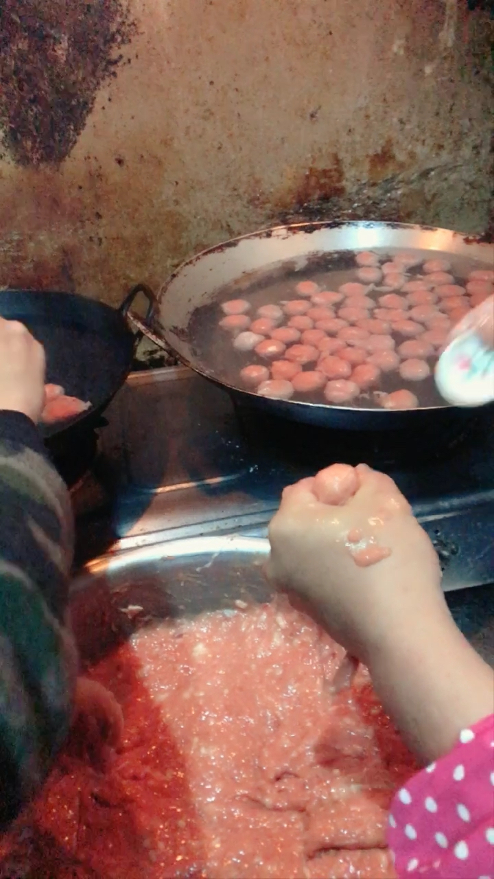潮汕手捶牛肉丸纯手工挤丸