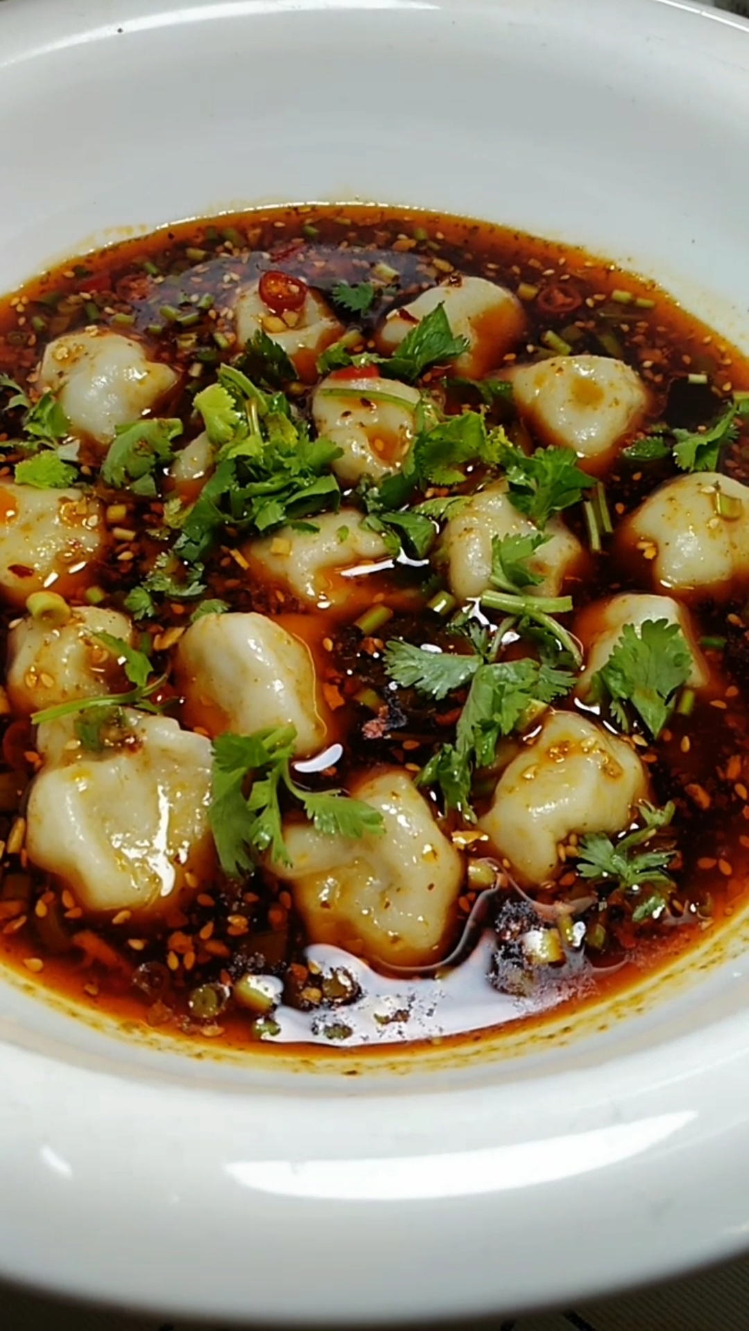#美食#大厨教你在家怎么做酸汤水饺