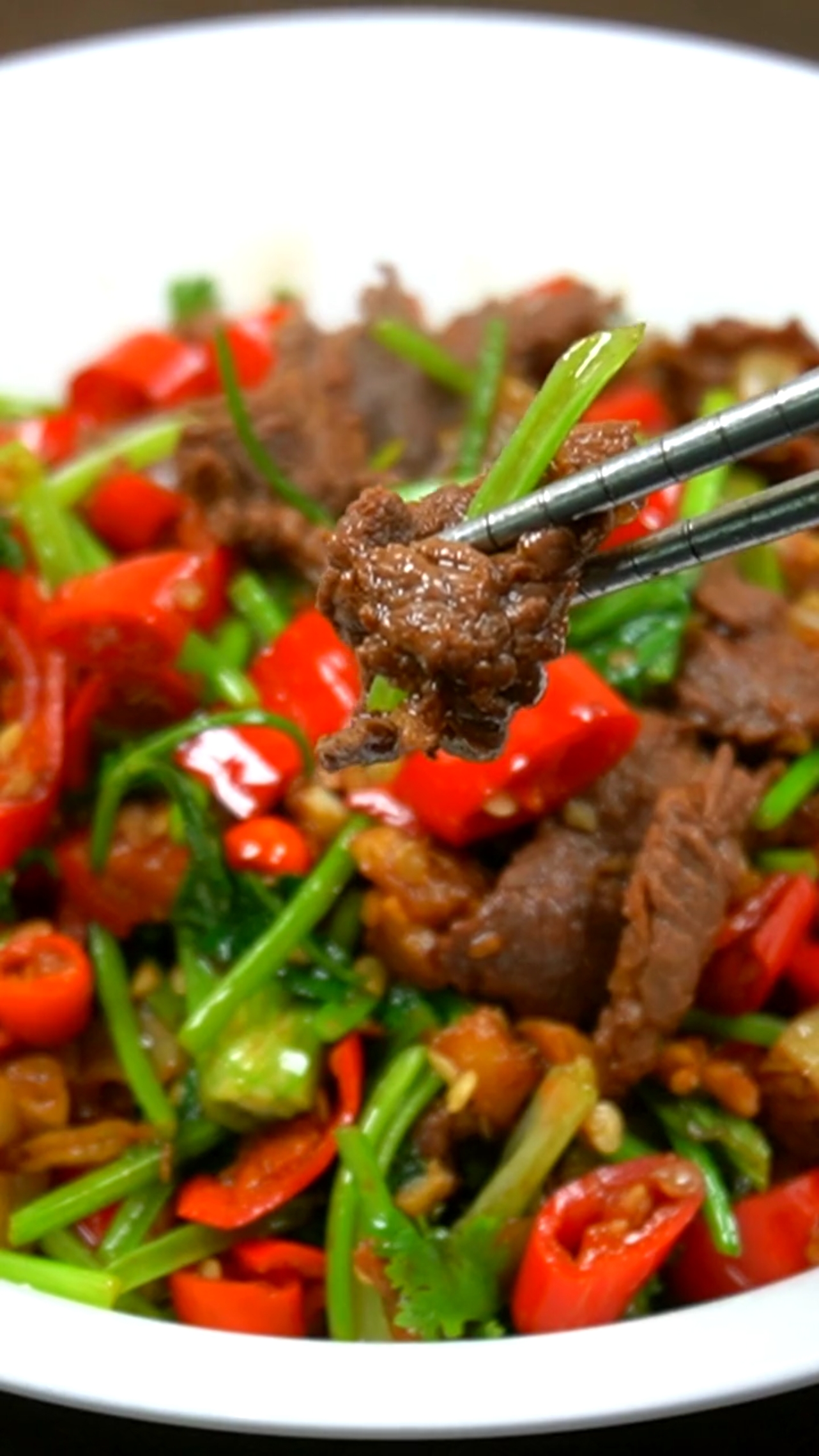 小炒牛肉