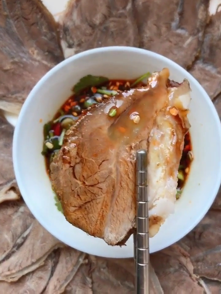 家常牛肉蘸酱做法