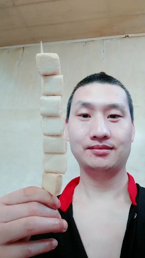 切鱼豆腐烤着也会