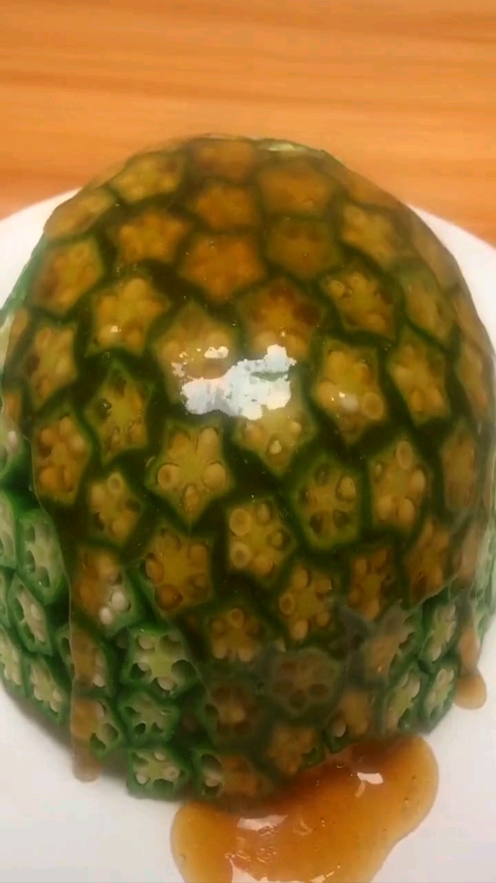 秋葵土豆泥火腿沙拉