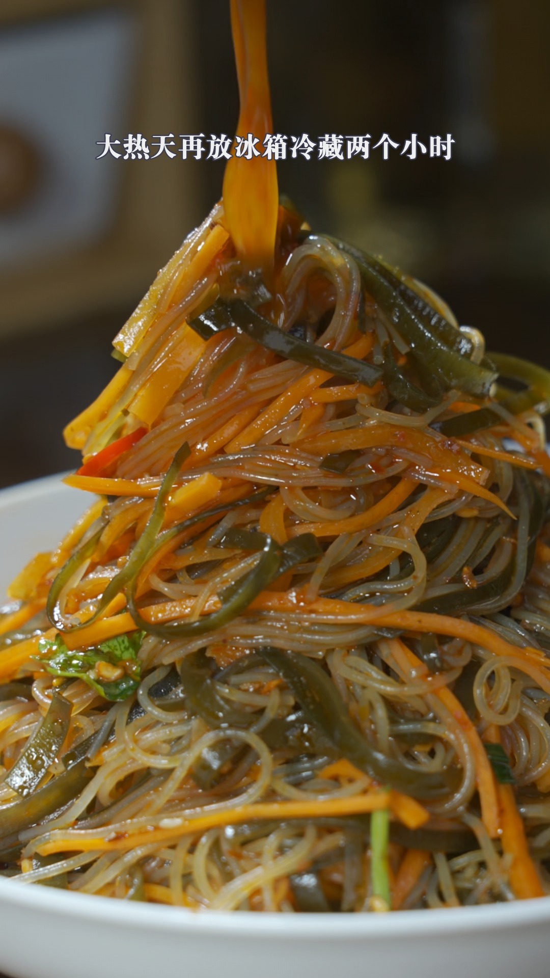 天气太热,今天来盘凉拌三丝,爽口又解腻