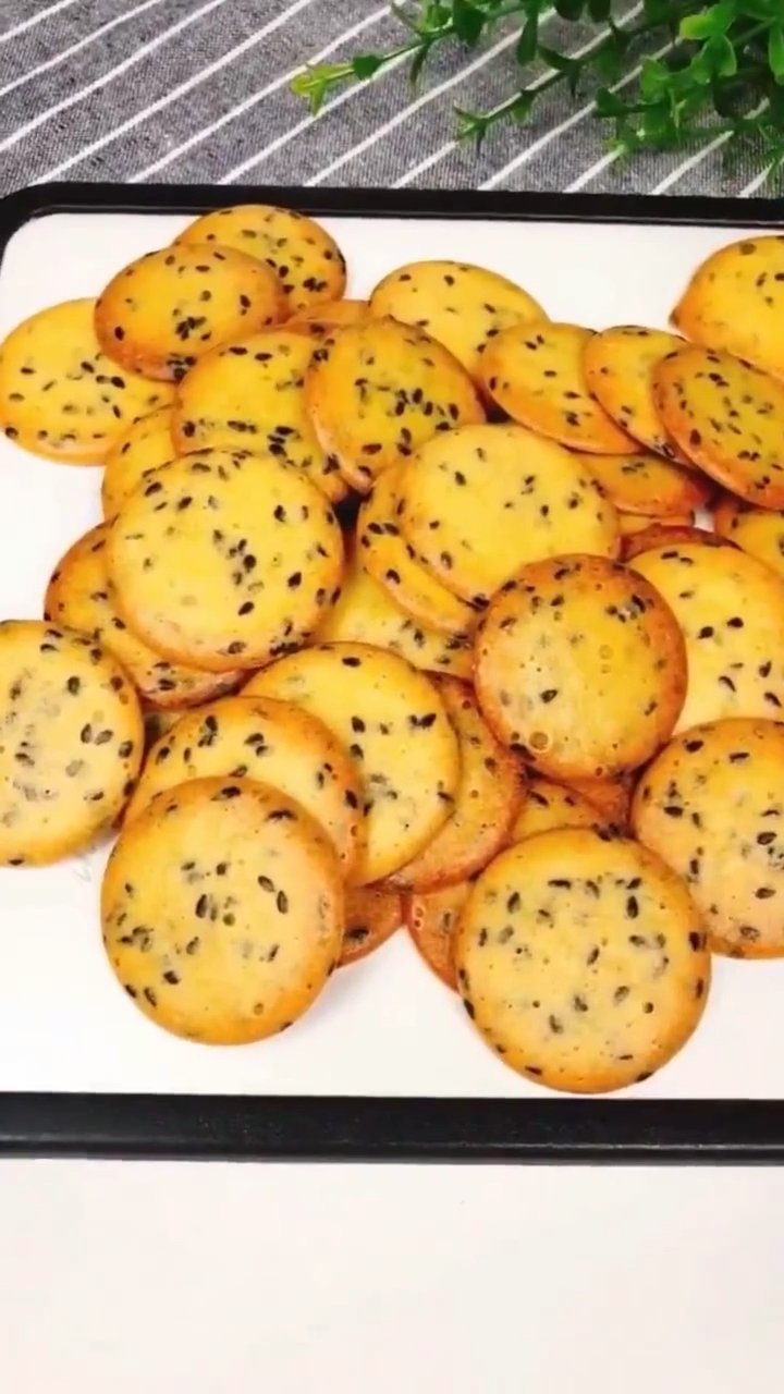 芝麻薄饼