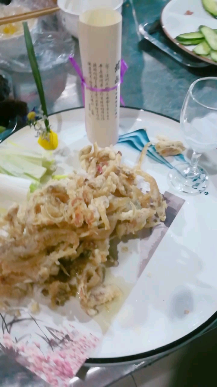 干炸东平湖野生秋刀鱼