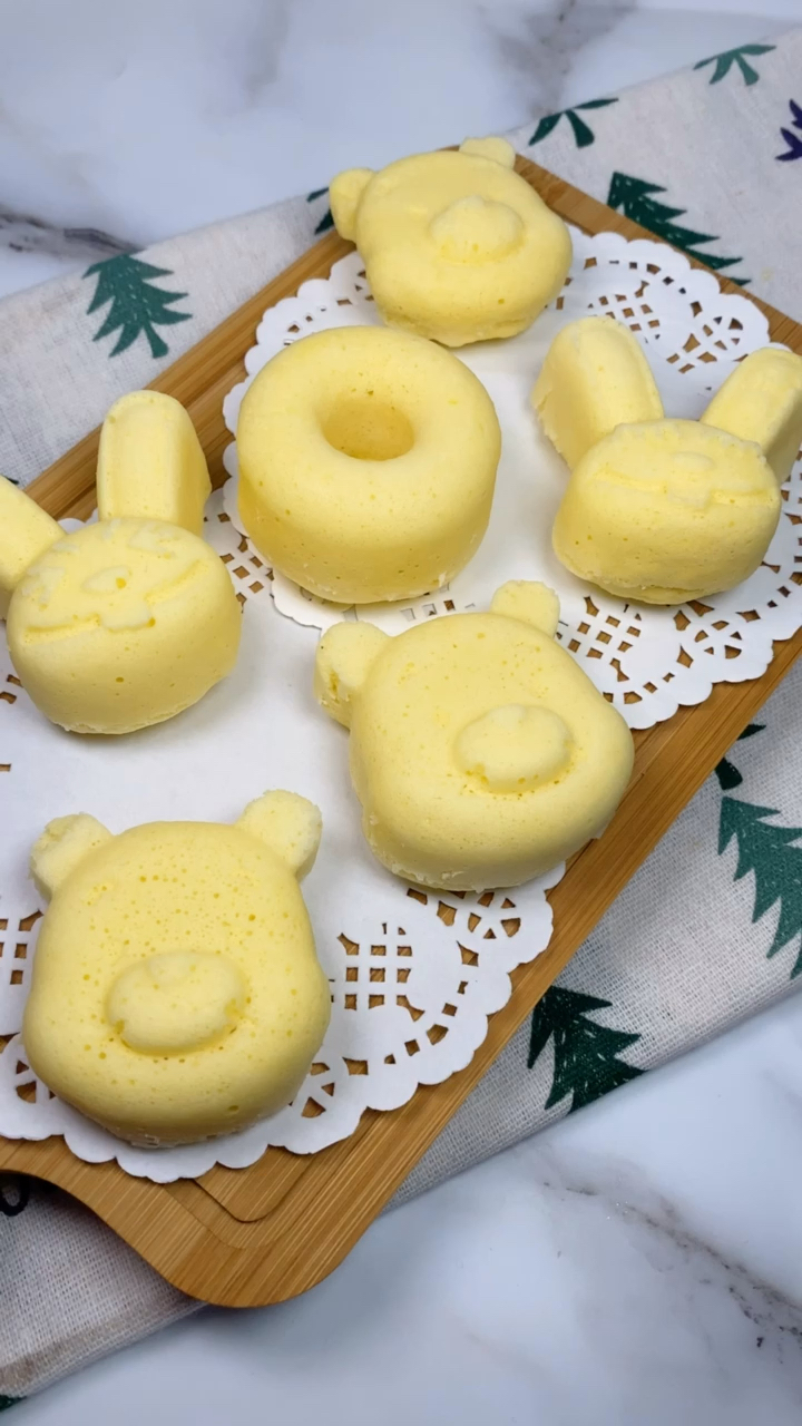 #美食#卡通小蛋糕