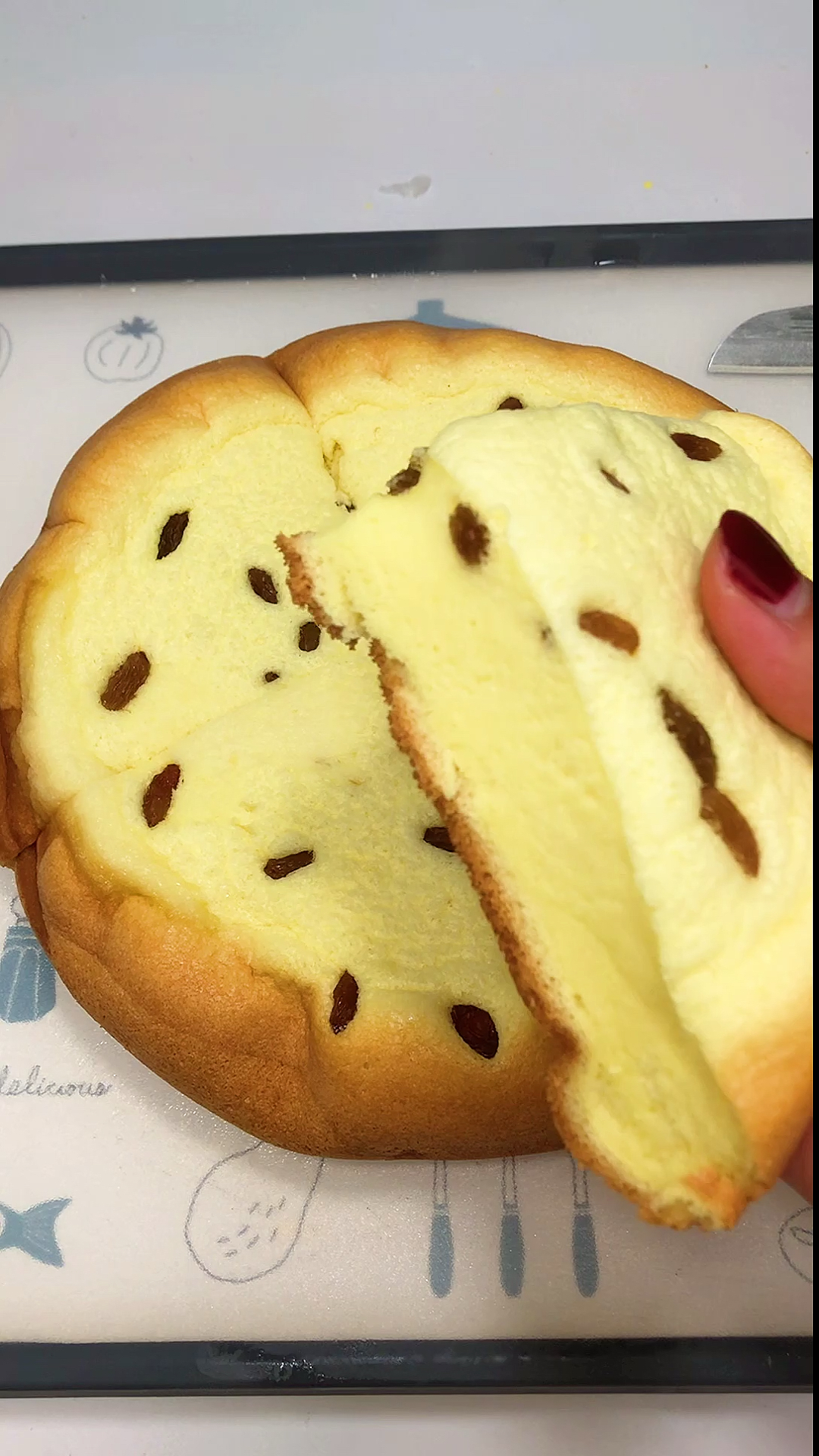 高压锅做的蛋糕味道还不错哦