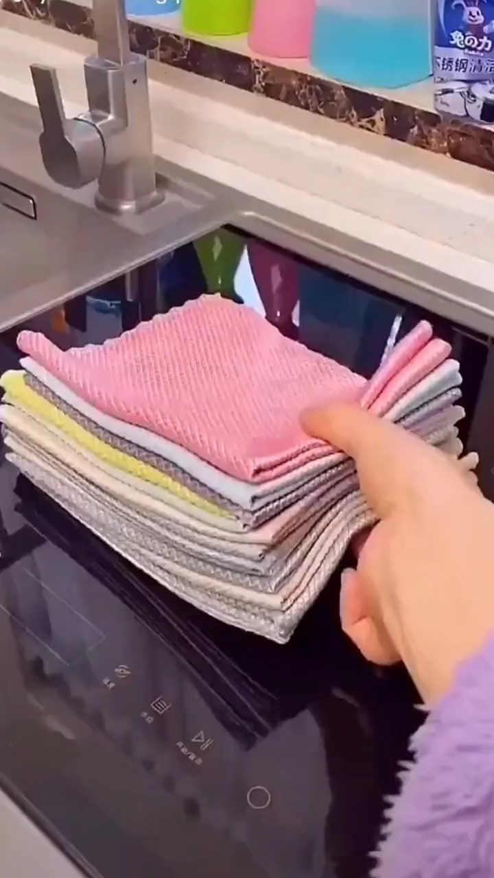 鱼鳞抹布