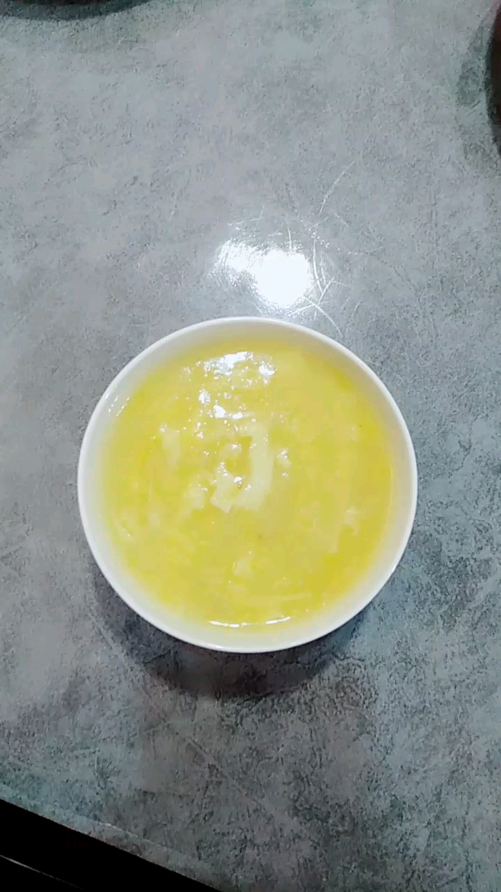 #音为有你#玉米燕麦蛋花粥,一道营养均衡的粗粮粥