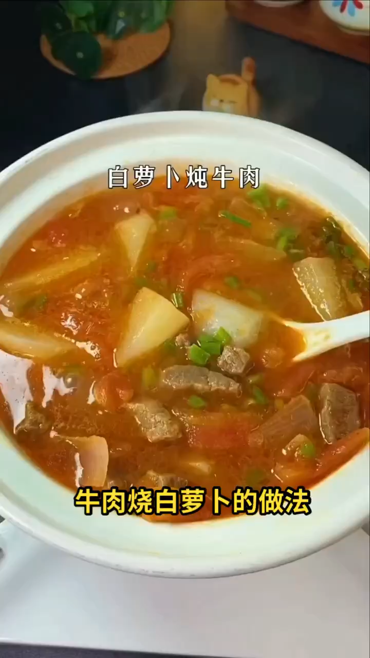 牛肉烧白萝卜的做法