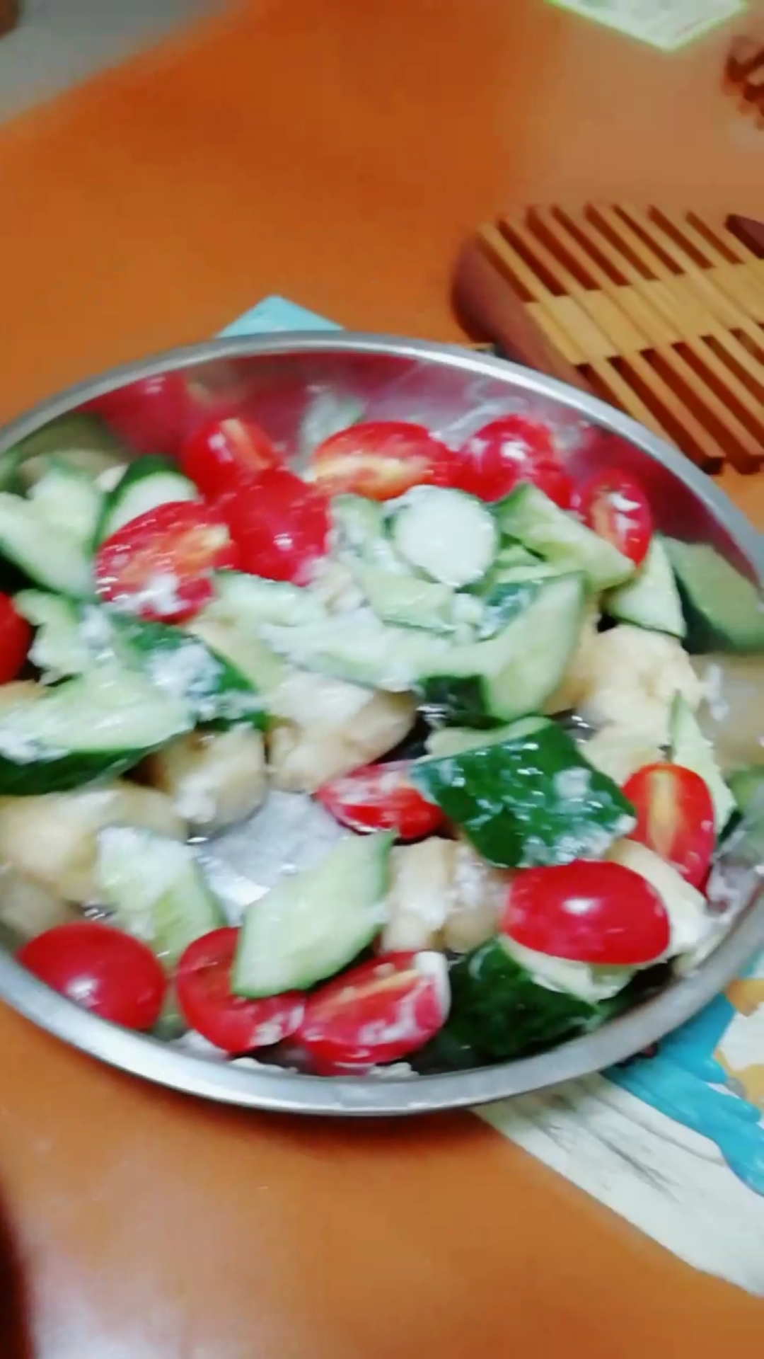 #好看的眼睛#自制水果蔬菜沙拉
