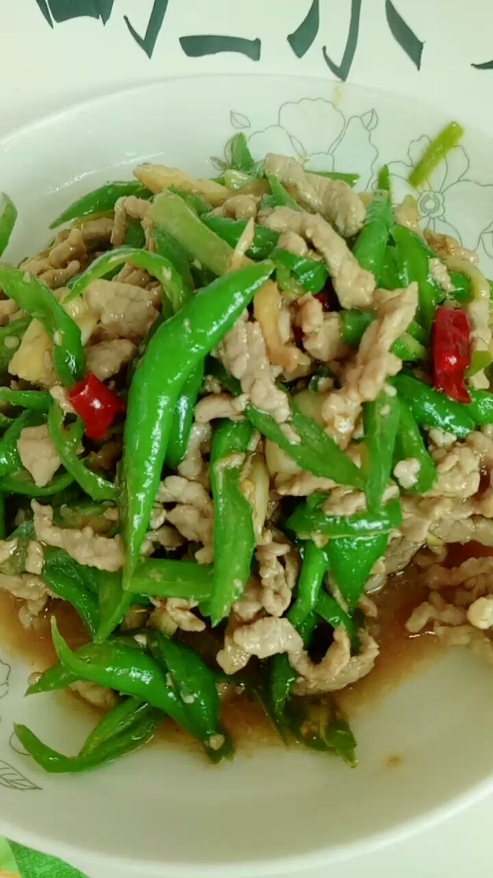#家乡特色美食#杭椒肉丝,把隔壁邻居都馋到了
