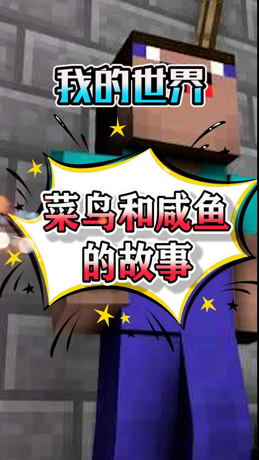 我的世界菜鸟和咸鱼的故事