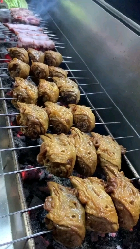 #赵孟楷书#烧烤鸡头烧烤鸡头