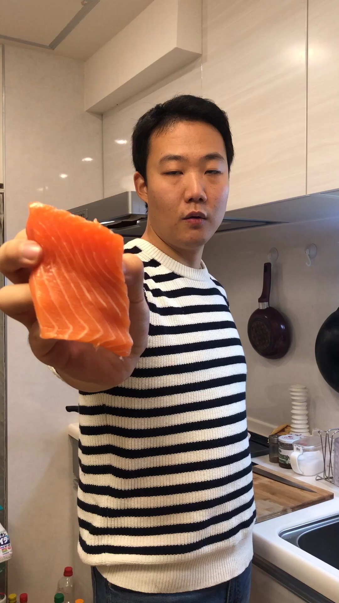 #舌尖上的旅行#炙烤三文鱼寿司、超香!