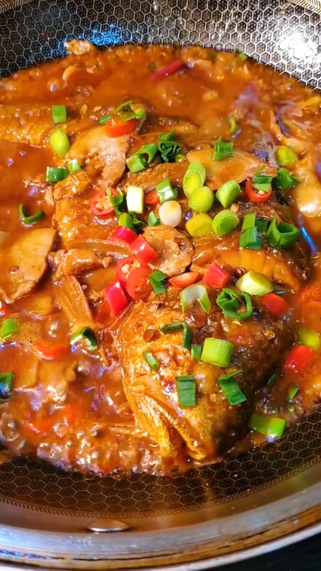 #不可辜负的美食#教你做家庭版红烧黄鱼