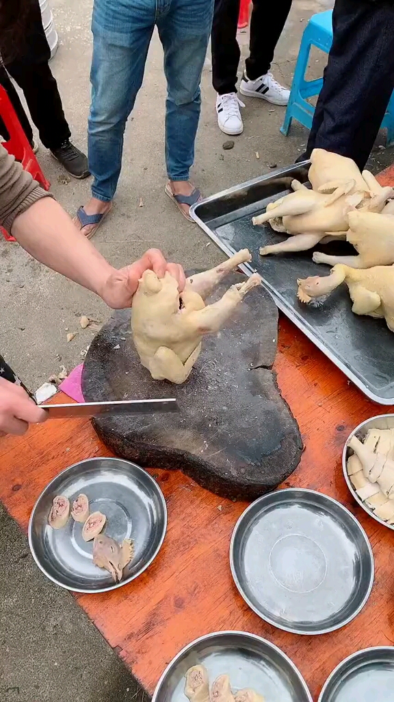 白斩鸡