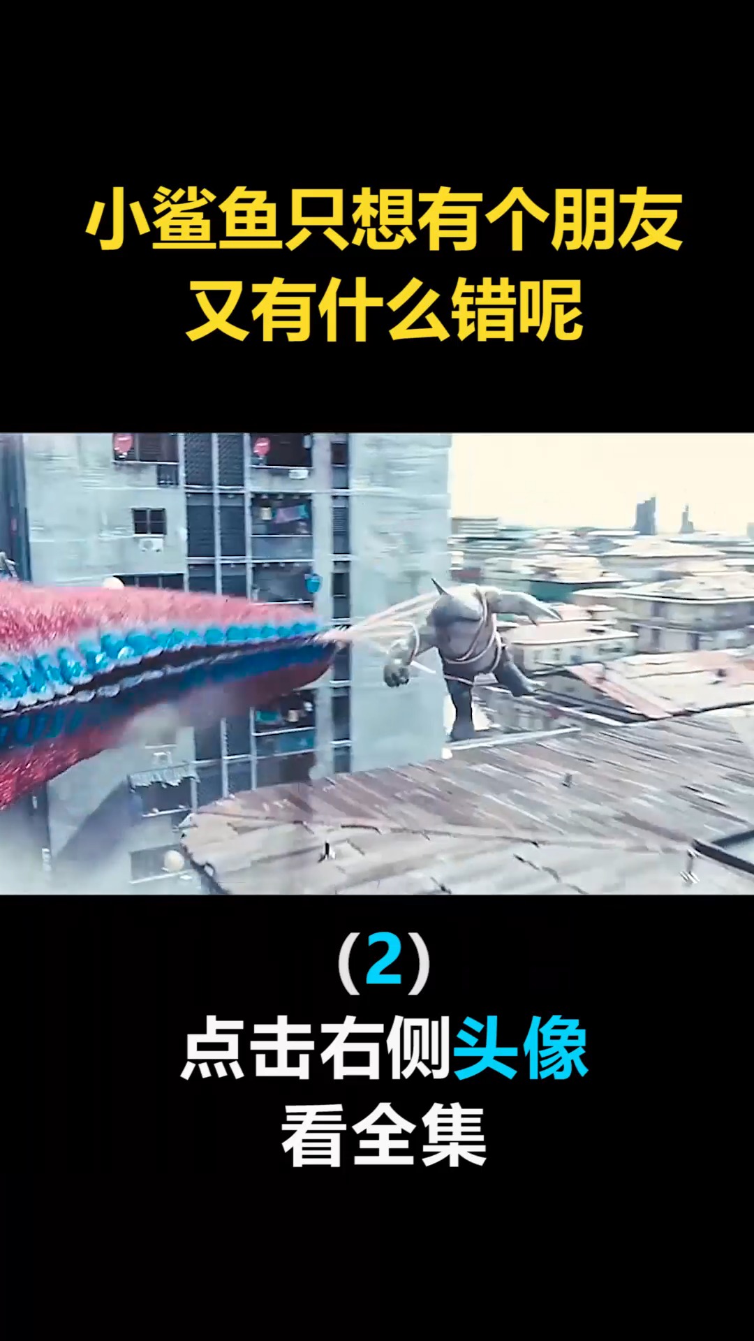 #我要上热门#小鲨鱼只想有个朋友,又有什么错呢(2)