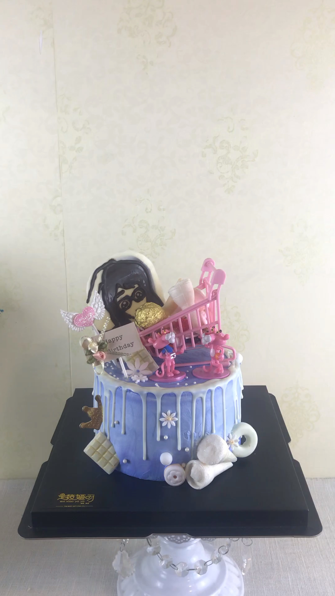 #优秀如我#只用巧克力画头像的,估计只有我一个人了……