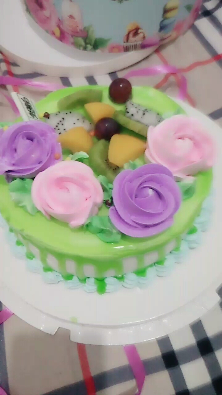 新年吃蛋糕步步高升