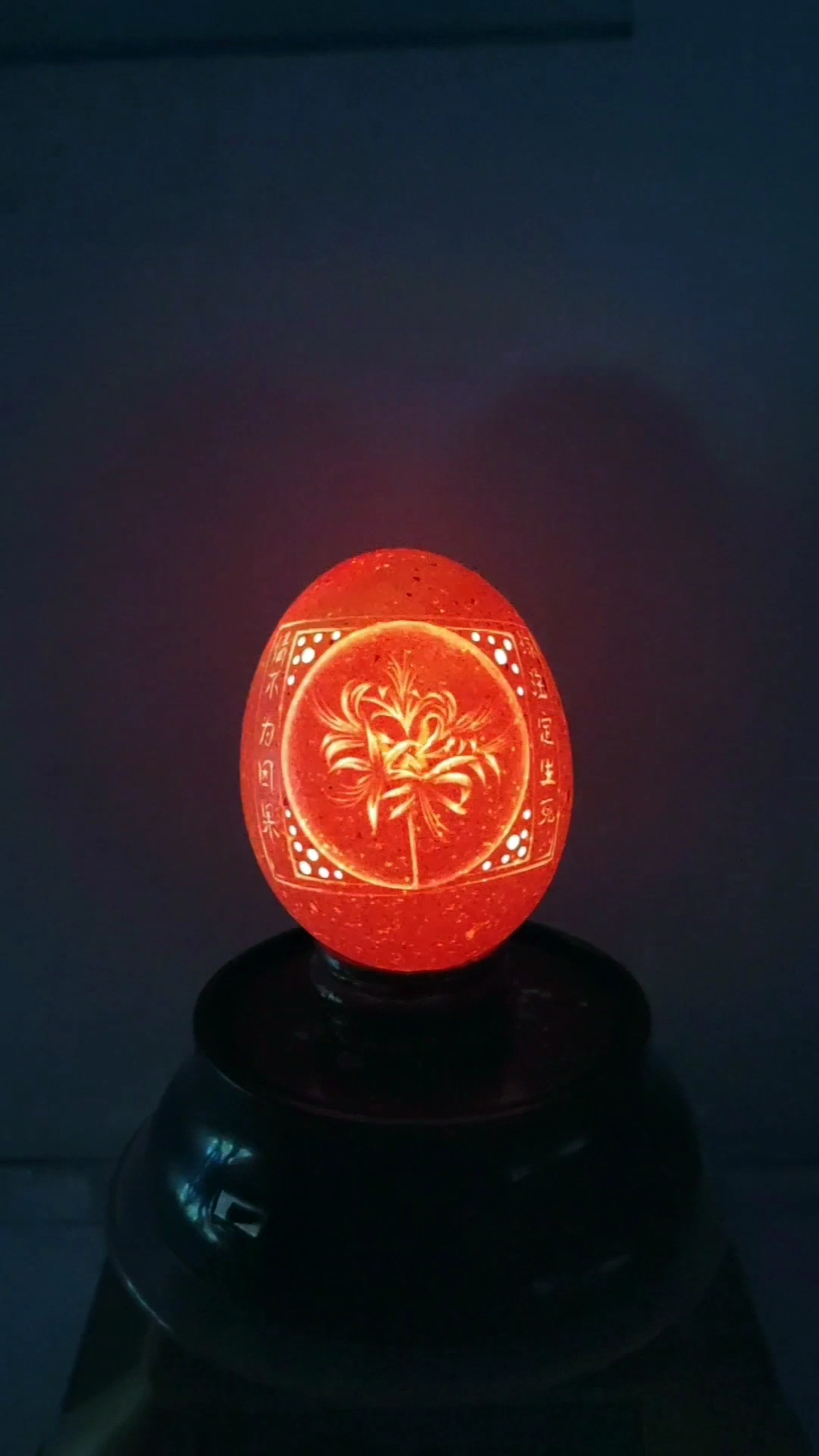 鸡蛋壳做灯笼
