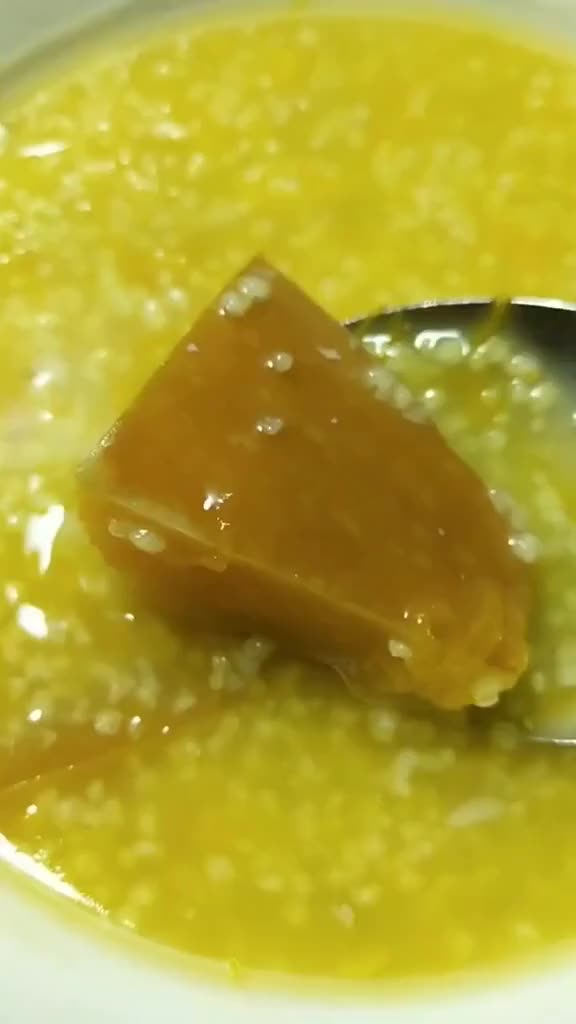 第5天清肠早餐,小米南瓜粥非常好喝又养胃,老铁们一起来减肥瘦比瘦全年薯条免费吃运动Tt1