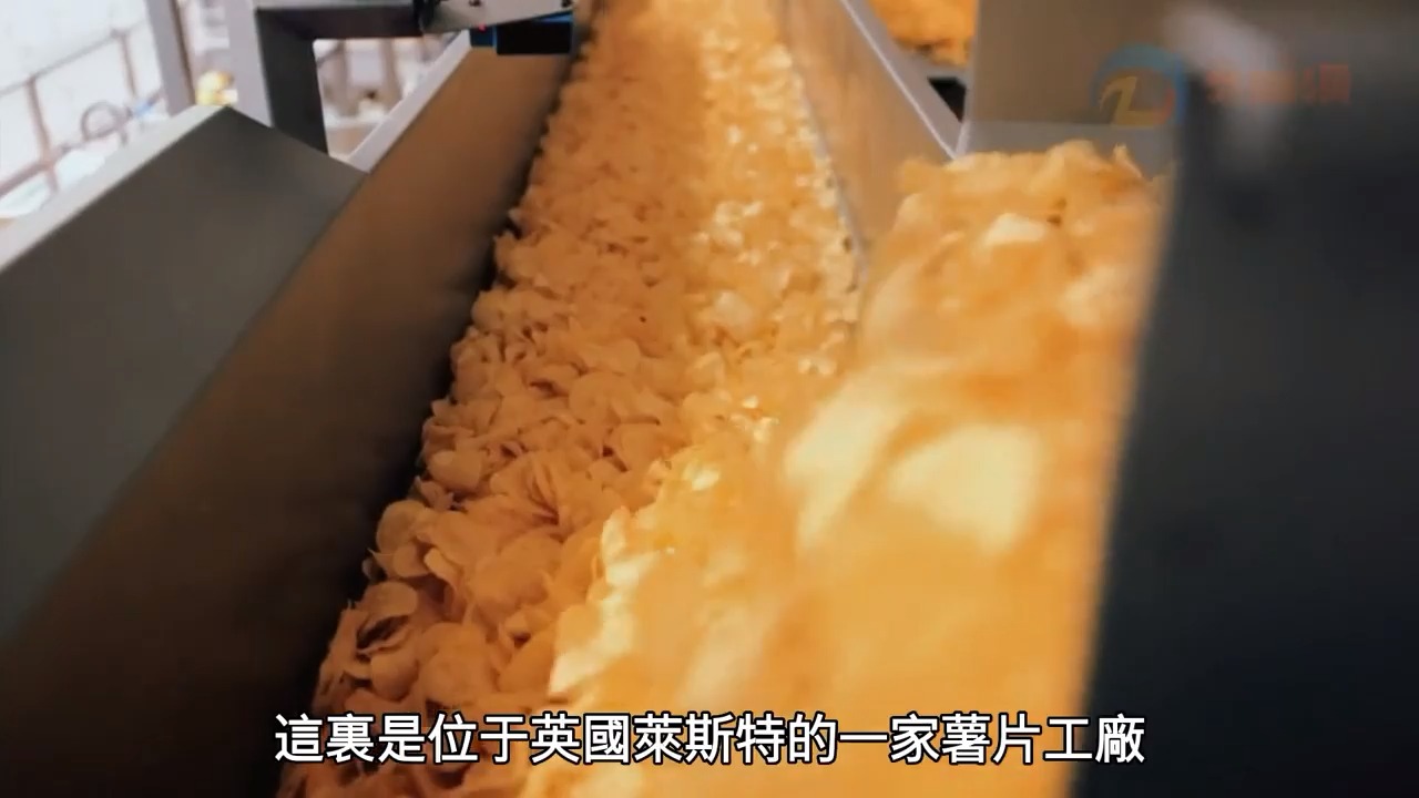走进世界最大的薯片工厂,每天用掉500万只土豆,1只土豆制作1袋