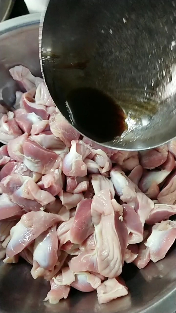 烧烤鸡胗腌制教程!喜欢的双击保留!