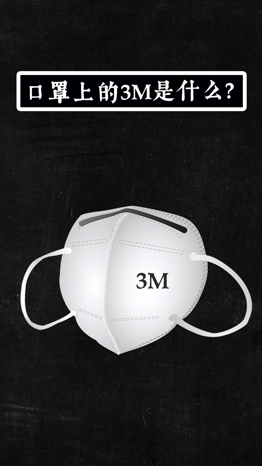 #每天一点冷知识#口罩上的3M是什么意思？