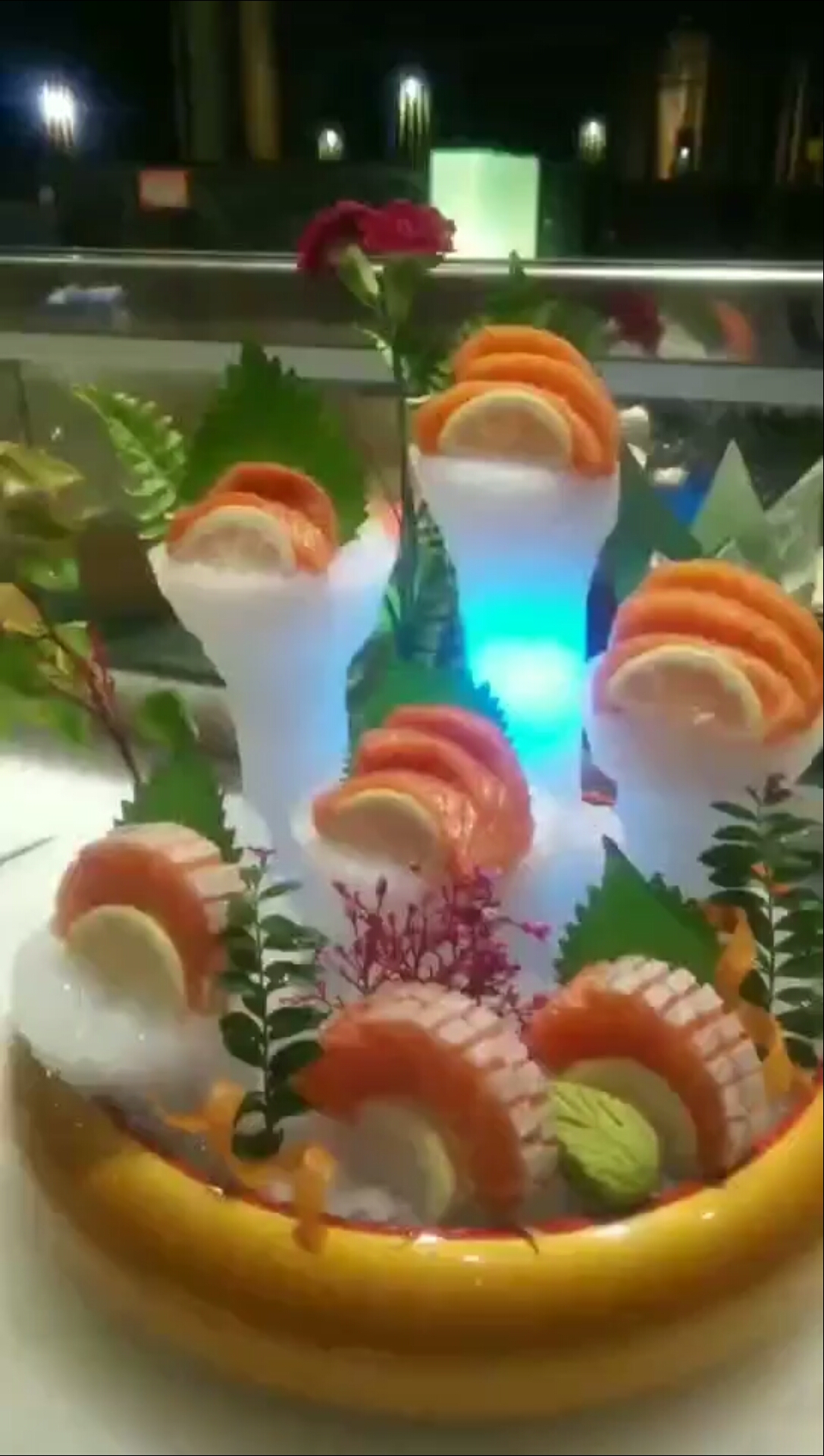 三文鱼腩刺身
