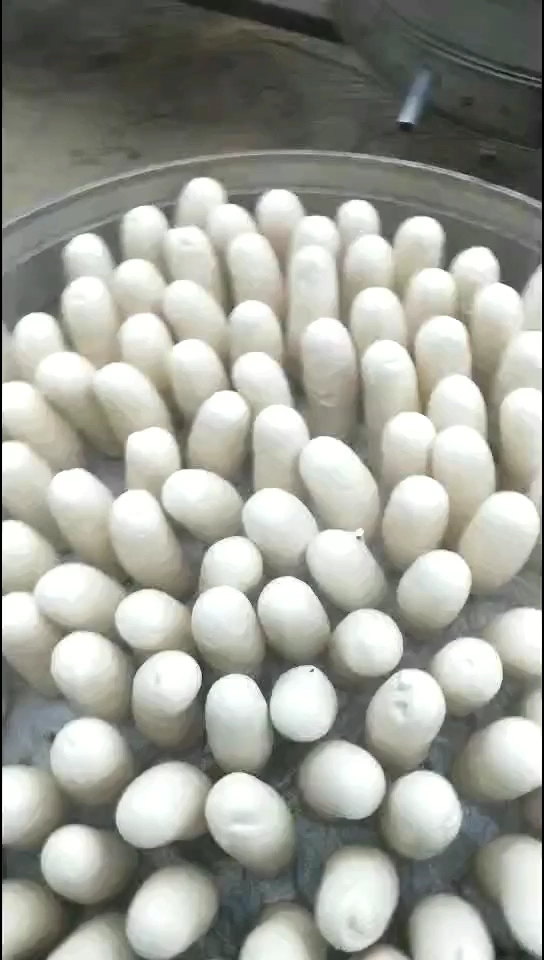 出锅了竹签馒头