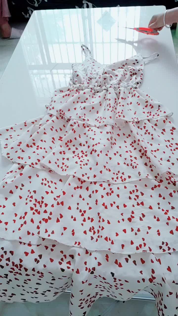 蛋糕裙太暴露,改一下好实用,