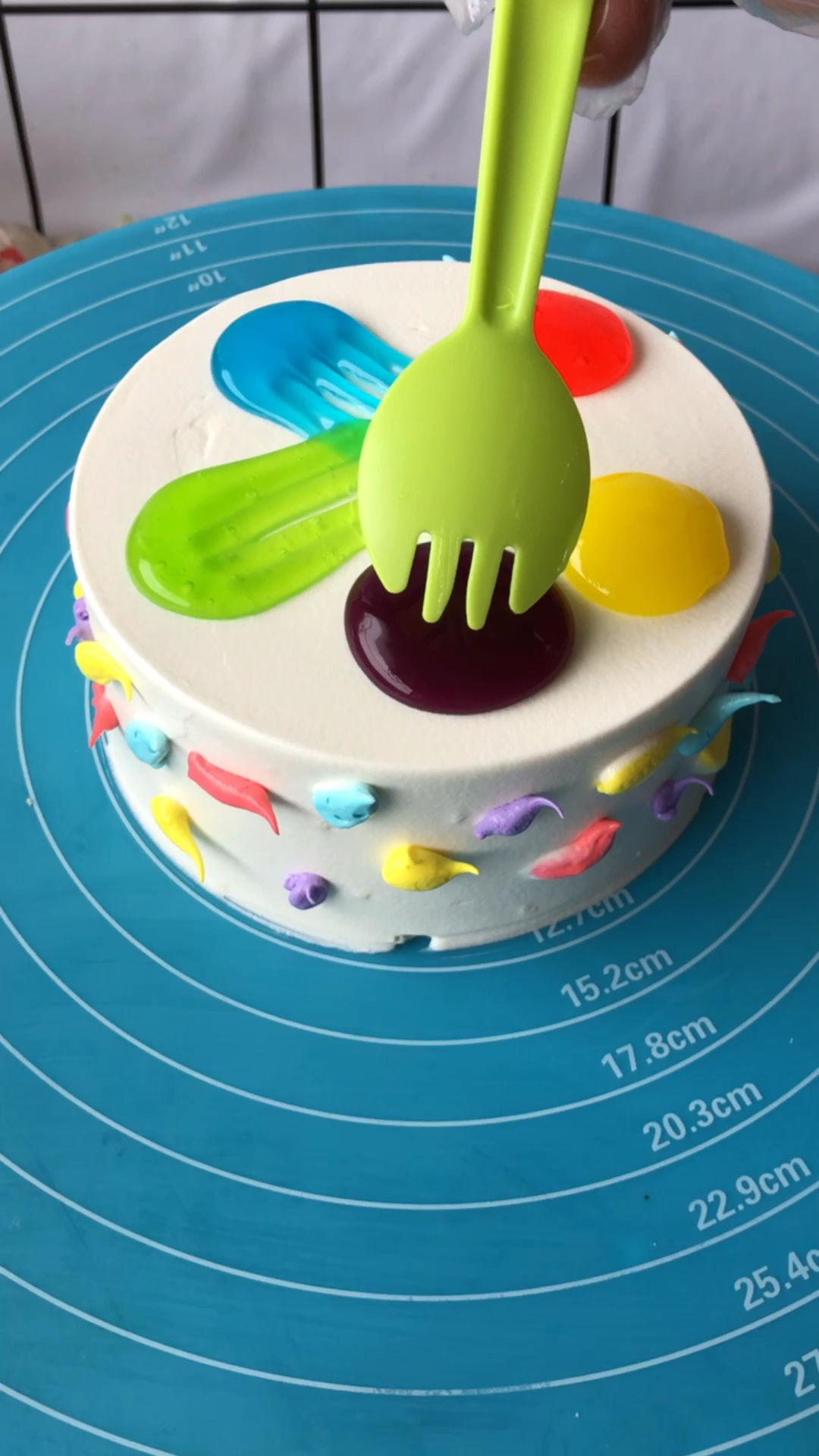 #生日蛋糕#叉子也能