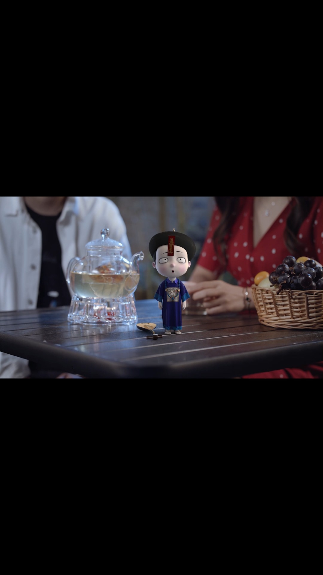 #动漫#《叫我僵小鱼叙缘篇二》第27集：为了粑粑的幸福，小鱼在线表演琵琶弹唱？