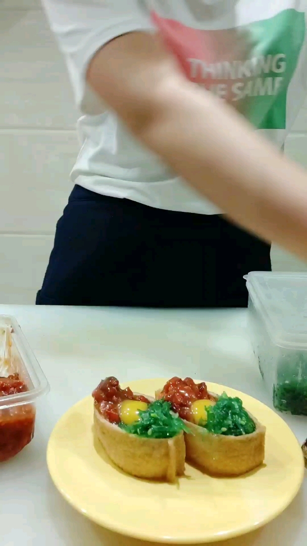 简单的寿司制作过程