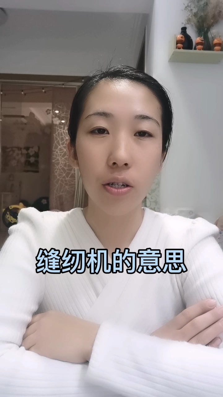 缝纫机的意思   