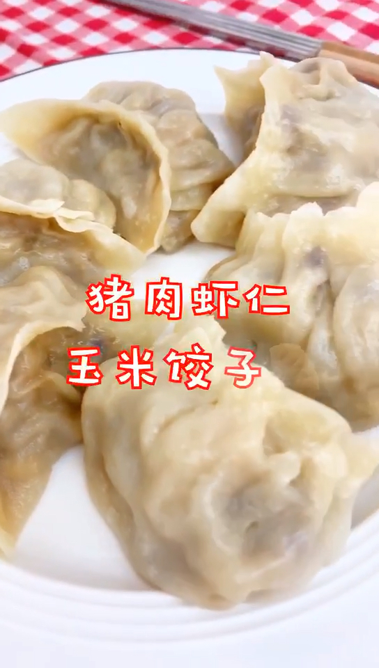 猪肉虾仁玉米饺子12 