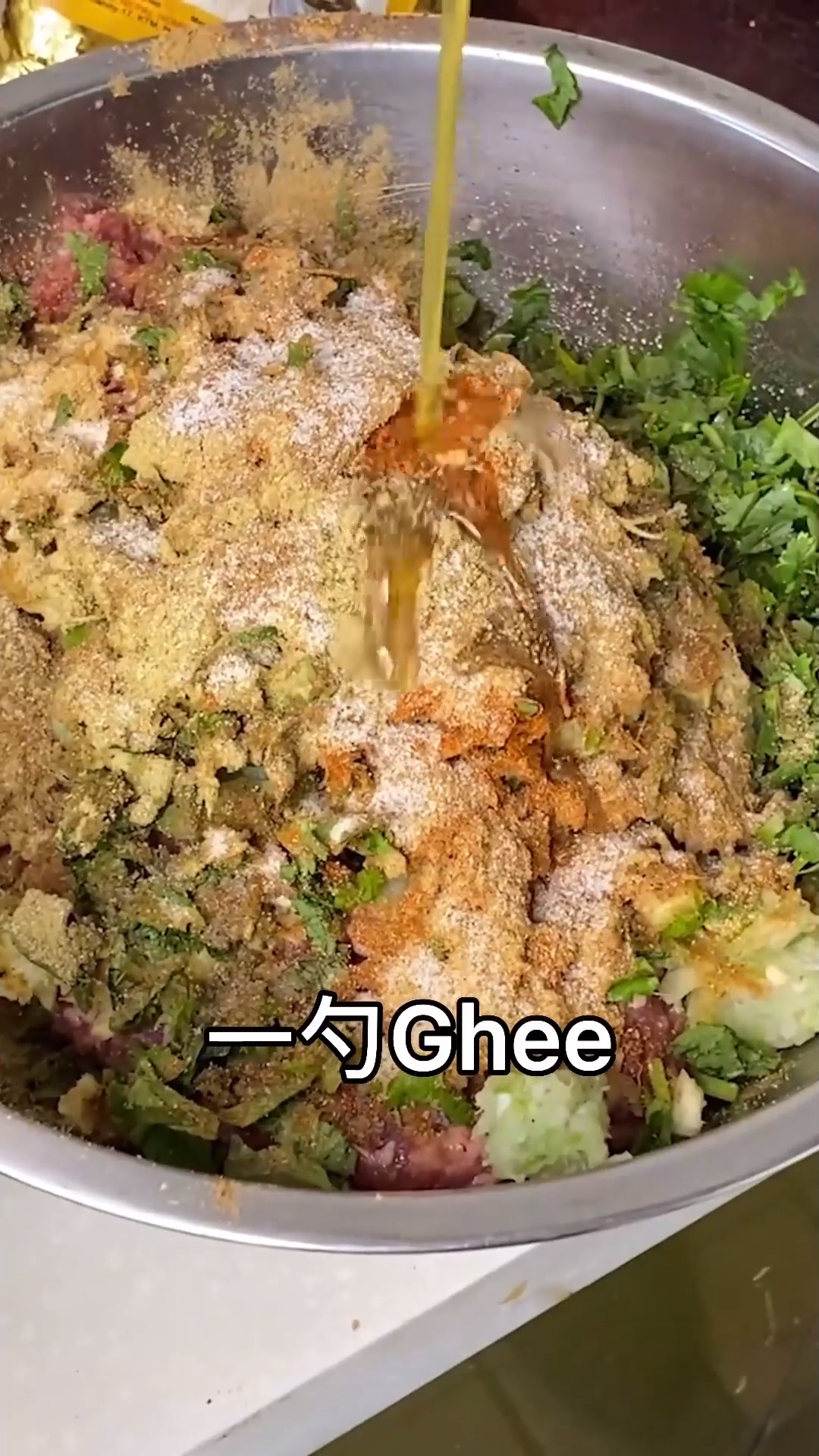 这烤羊肉丸子可太香了啊印度美食羊肉丸子抖音美食创作人