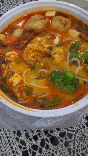 #家乡特色美食#来一碗美味的鱼粉吧!