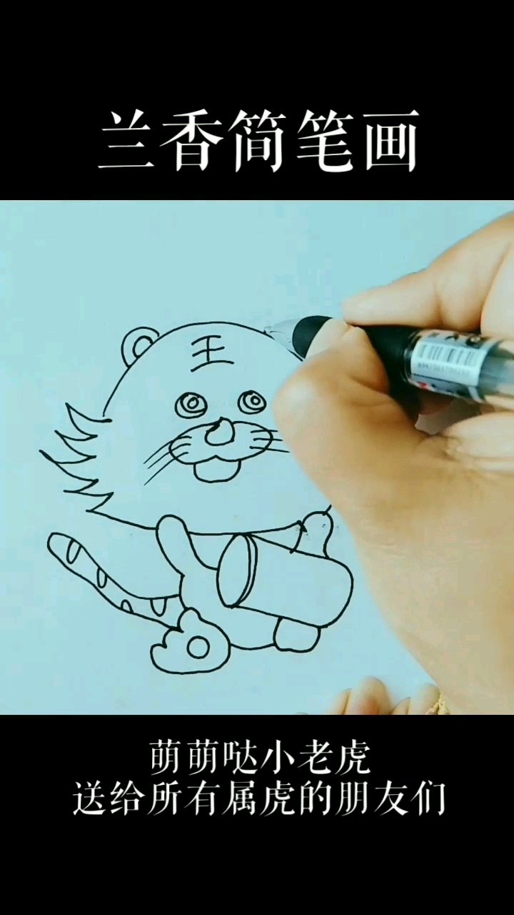 萌萌哒  十二生肖虎