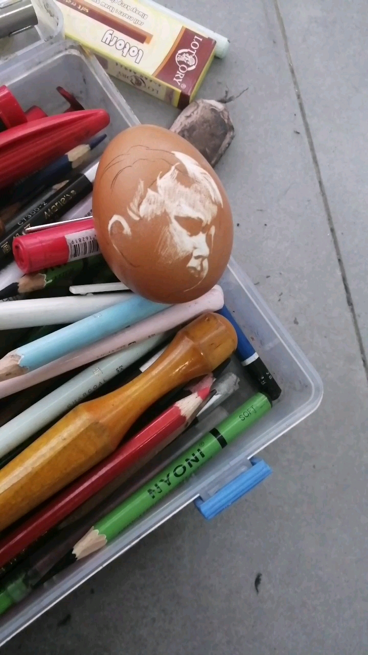 鸡蛋画,谁见过?