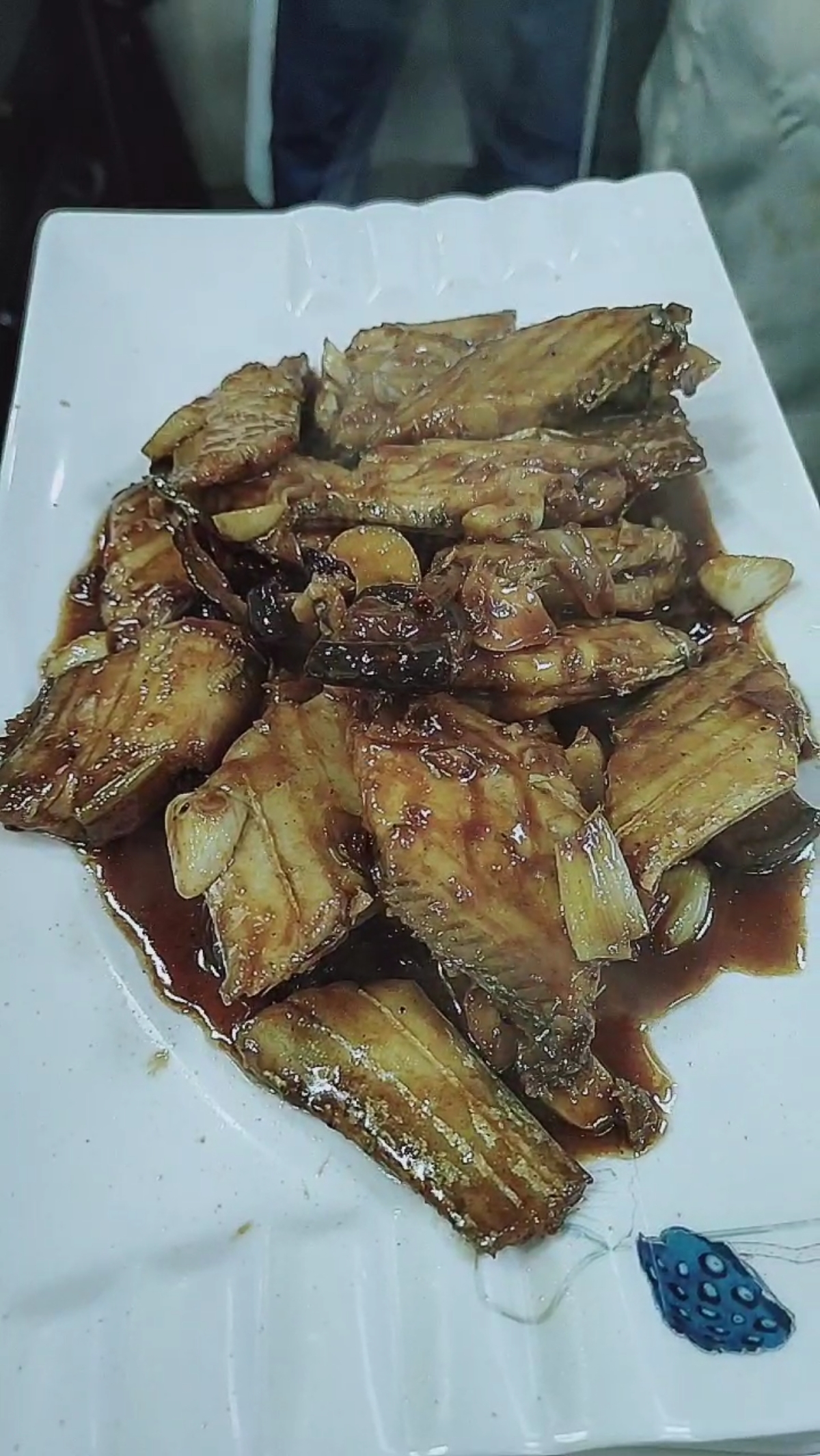 老北京垮炖带鱼,原汁原味。