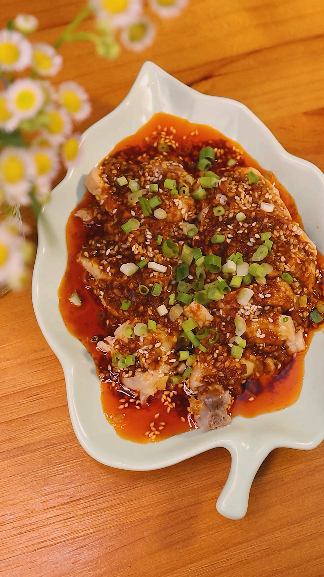 开胃下饭菜～口水鸡,美味又简单