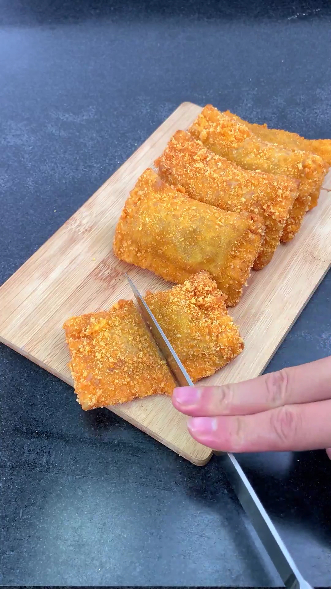 馄饨皮还可以做香蕉派哦