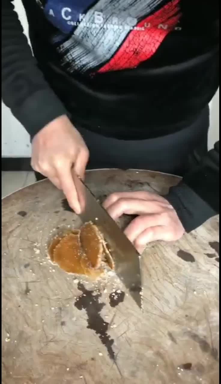 在我们东北芥菜都是这样切的。