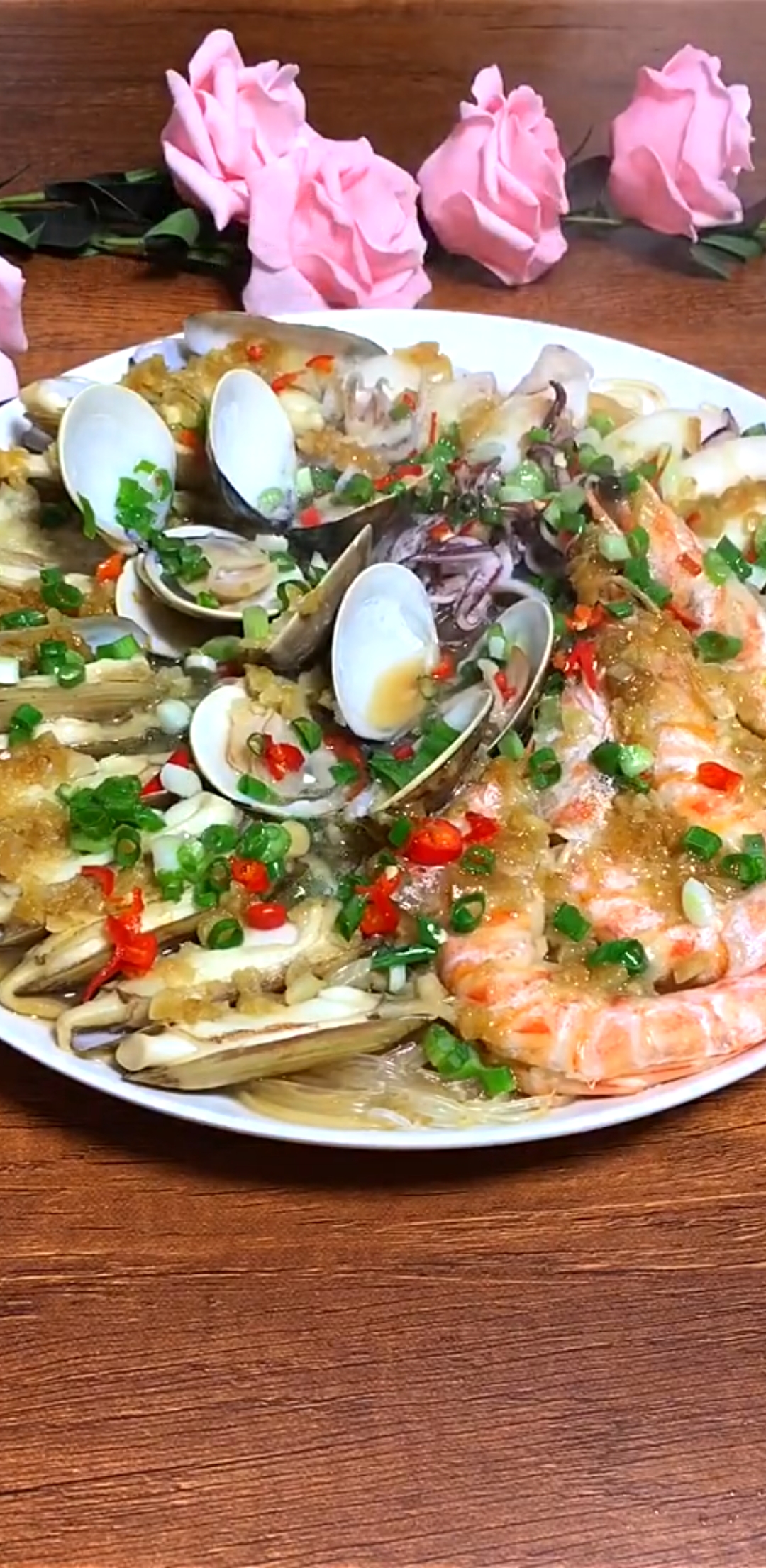 #美食#家常海鲜清蒸做法。简单又美味。