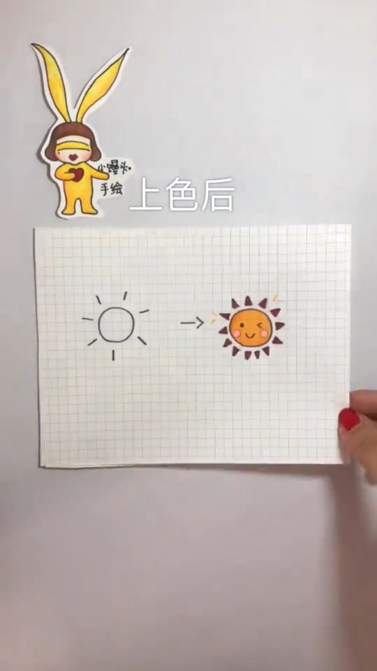 #手绘#来了一些食物，手帐简笔画技巧