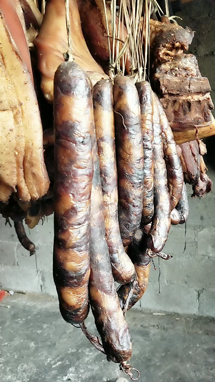 #过年你家吃什么#贵州香肠   腊肉