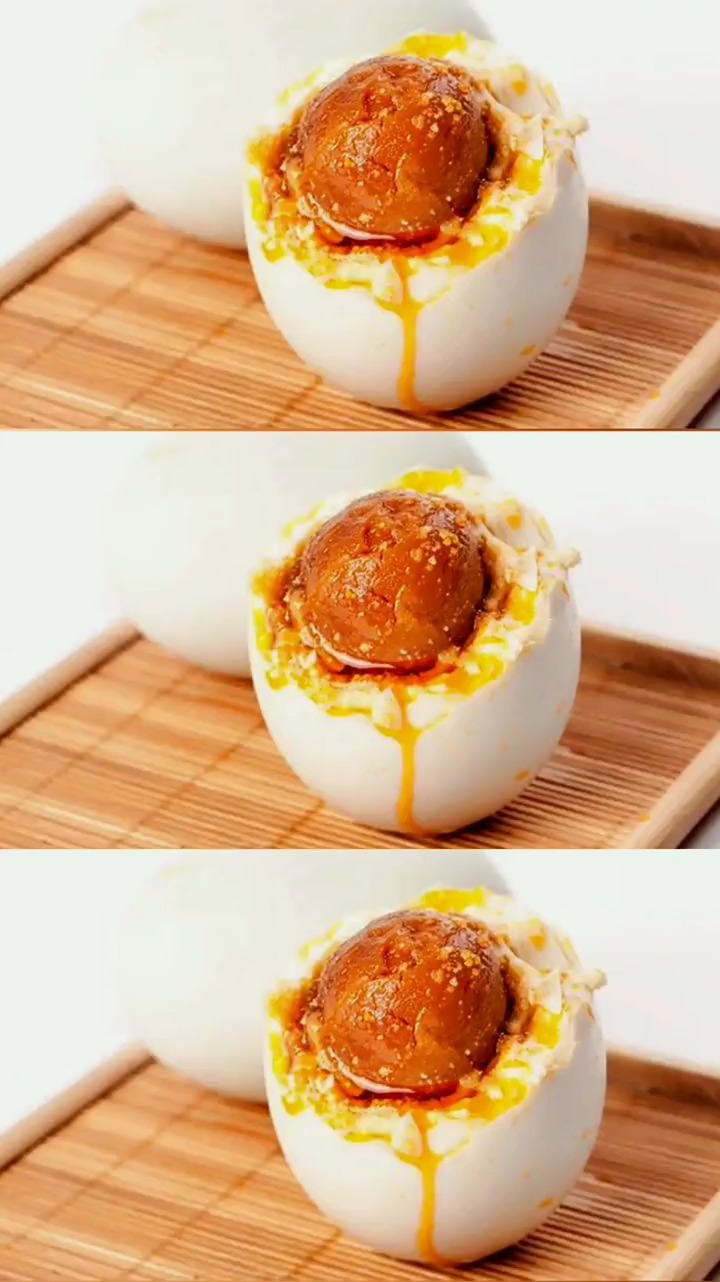 #自制美食#在家快速腌咸鸭蛋,蛋黄个个流油,方法简单易学,值得收藏!